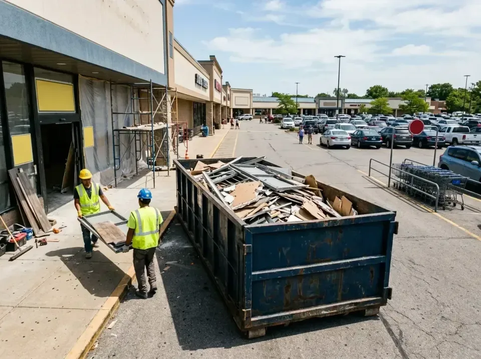 retail-store-renovation-debris-003 — frequently asked questions, Roll-off Dumpster Rentals in Buena Vista, VA